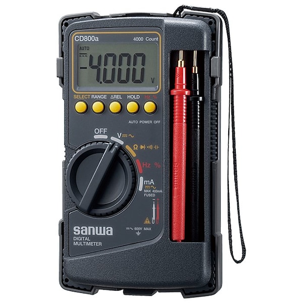 Digital Multimeter with Tough Body Cover